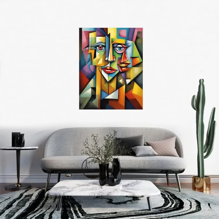 art deco abstract art