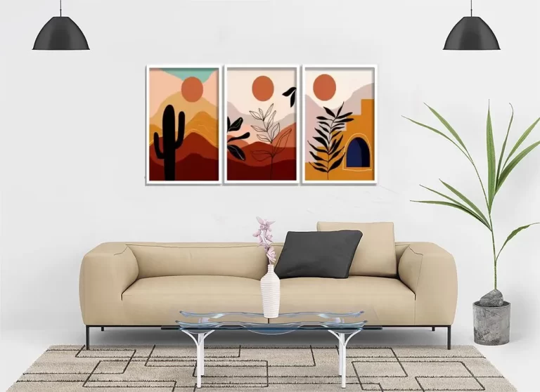 Desert Serenity Triptych