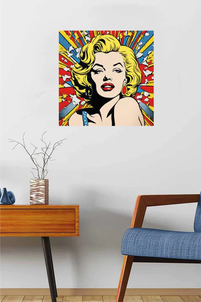 Pop Art Masterpiece - Iconic Marilyn Monroe Canvas Print