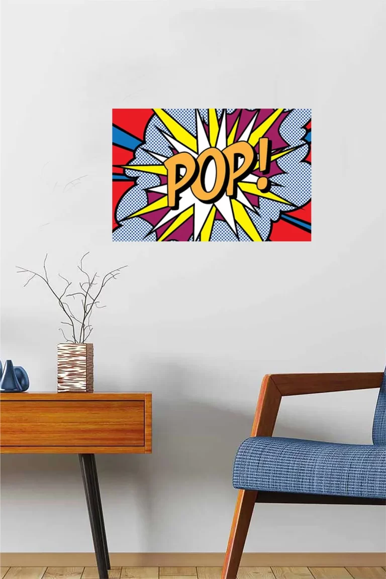 Vibrant "POP!" Comic-Inspired Art