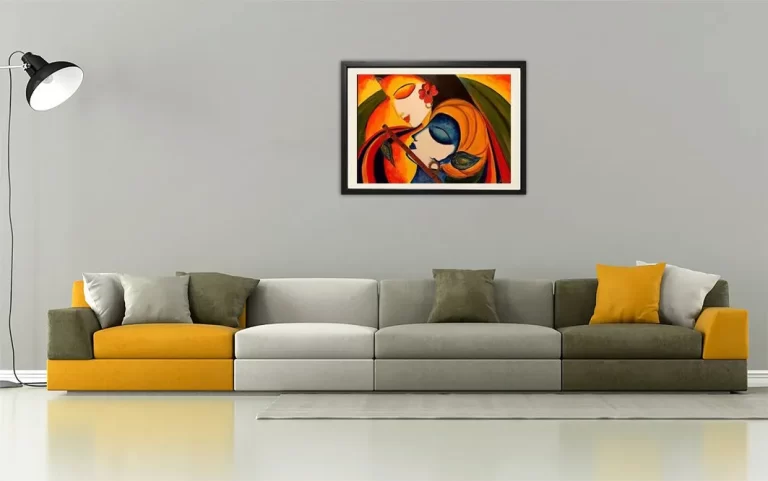 Radha and Krishna in Divine Peace