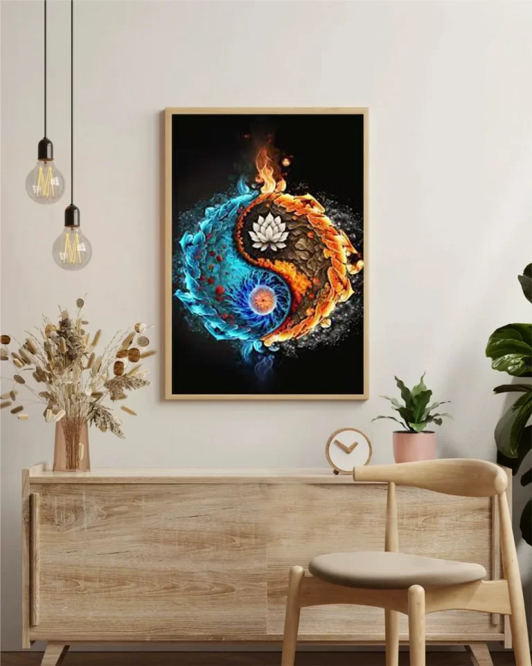 Eternal Balance: Fire and Water