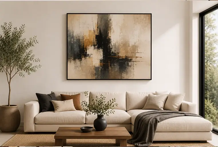 How Handmade Artwork Influences Modern Interior Spaces