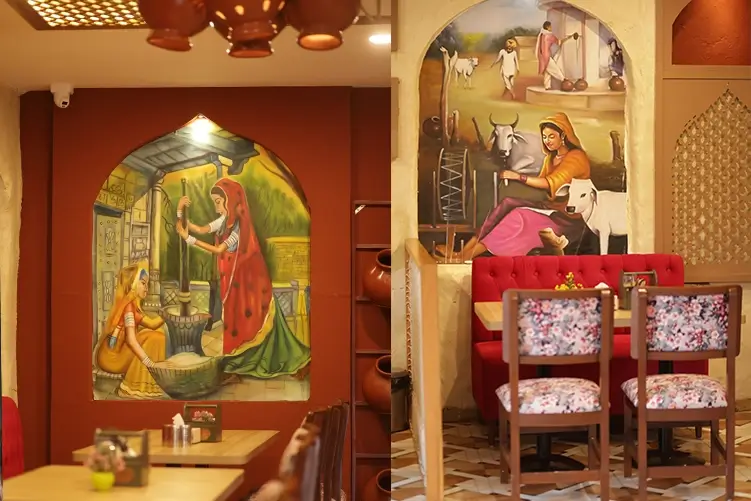 Art installation in Dhaba Junction Firozabad