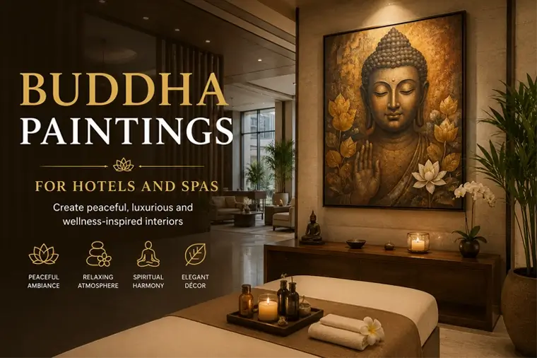 Buddha Paintings for Hotels and Spas