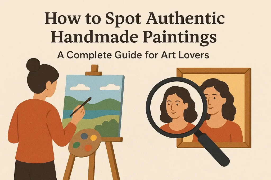 How to Spot Authentic Handmade Paintings