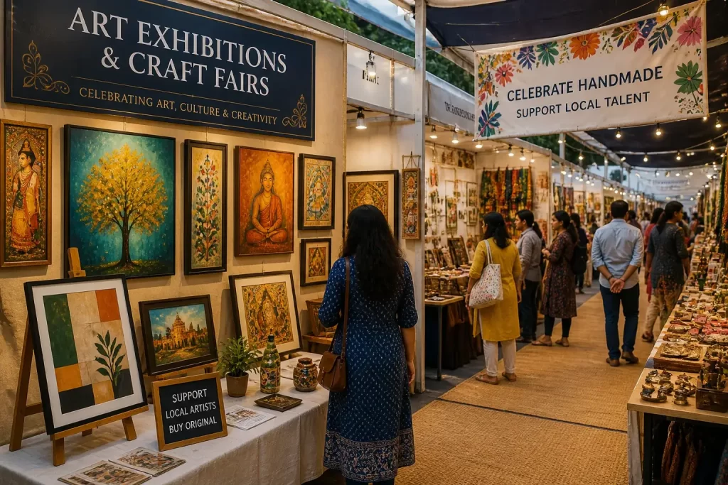 Art Exhibitions & Craft Fairs