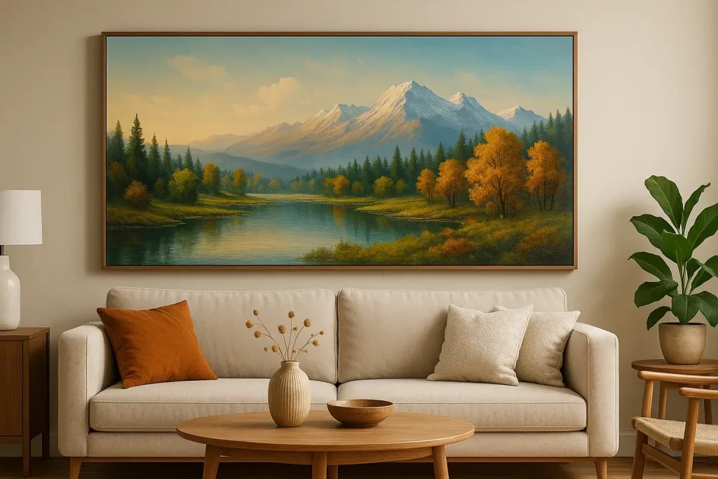How Landscape Paintings Enhance Your Home Décor