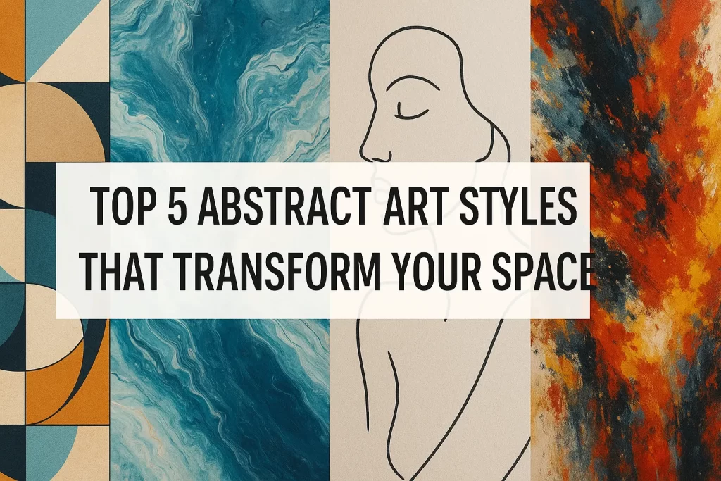 Top 5 Abstract Art Styles That Transform Your Space