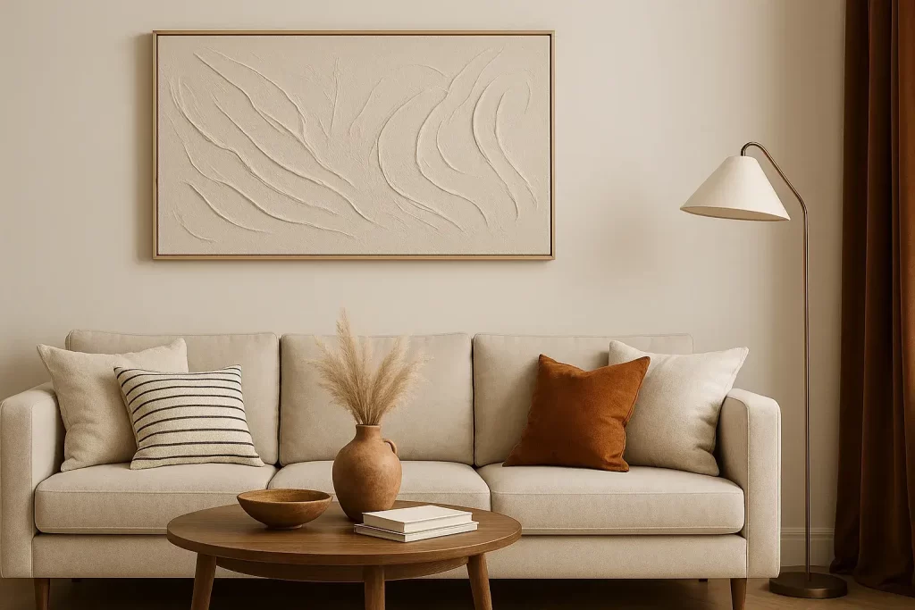 handmade paintings for living room wall