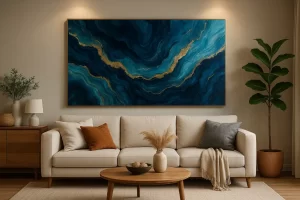 Top Handmade Artwork Ideas for Living Room Walls