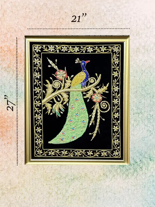 Threaded Glory Original Handmade Painting