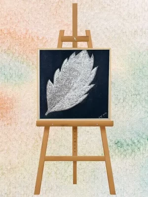 The Eternal Leaf Original Handmade Painting