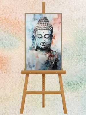 Serene Buddha painting