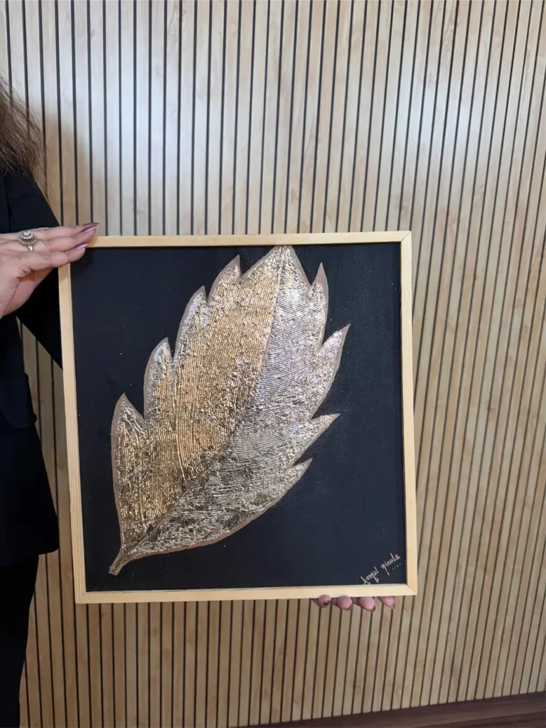 The Eternal Leaf Original Handmade Painting
