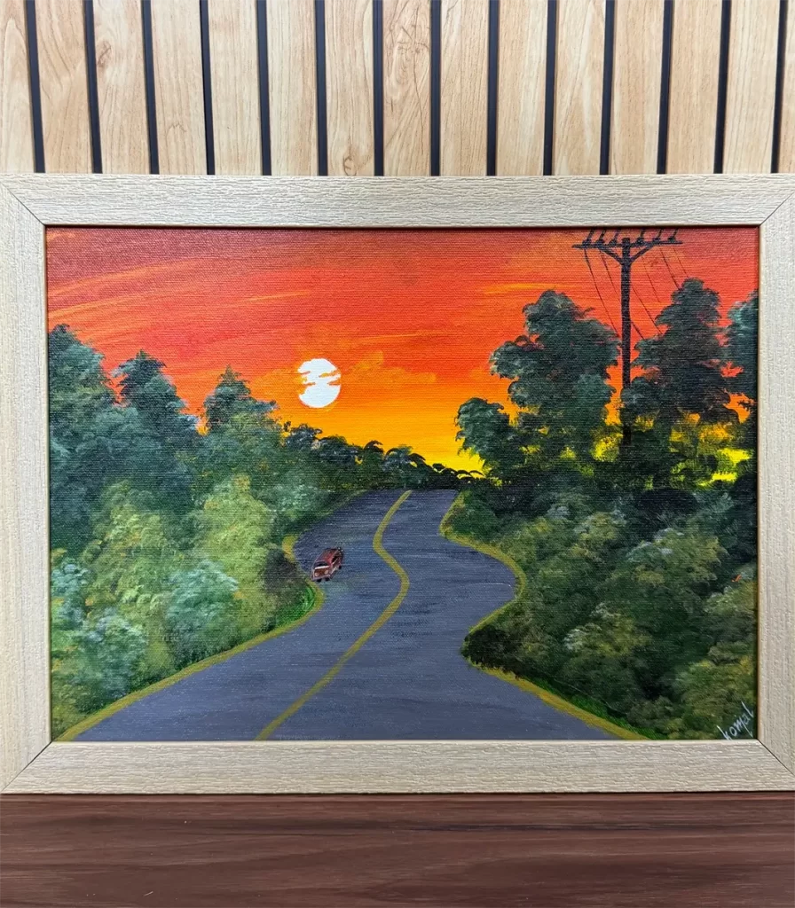 The Road Within - Handmade Artwork