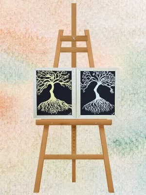 Dual Tree of Life Painting Set