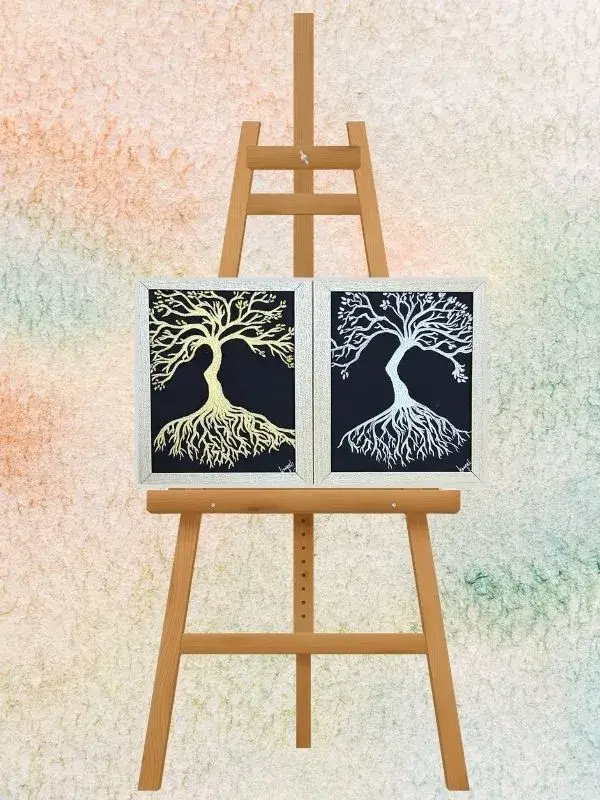 Dual Tree of Life Painting Set