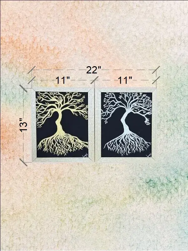 Dual Tree of Life Painting Set