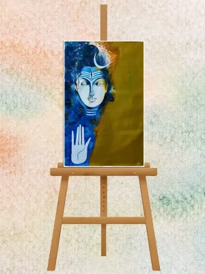 Lord Shiva Handmade Painting