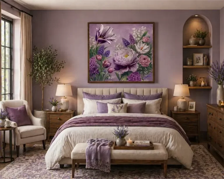 Lavender Symphony Print Art