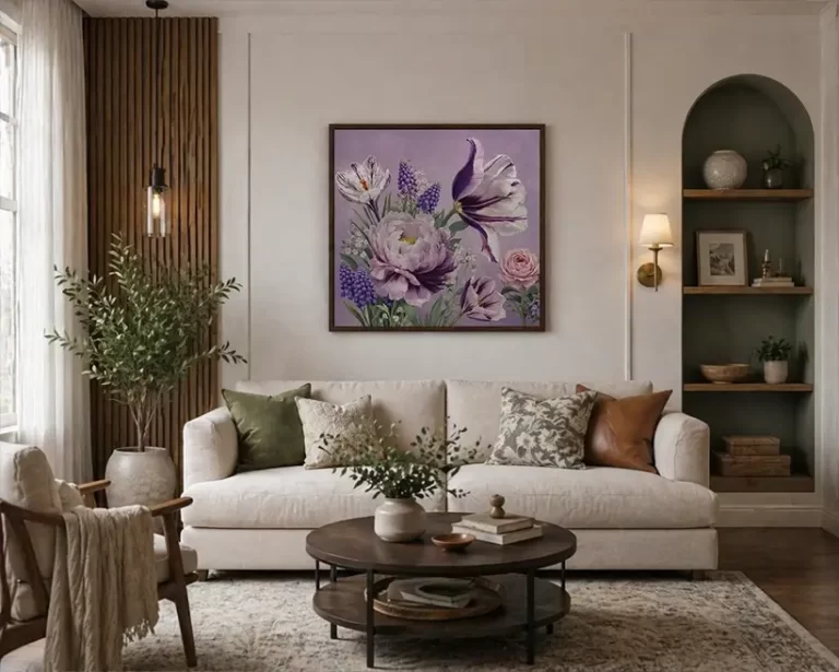 Lavender Whispers Print Art