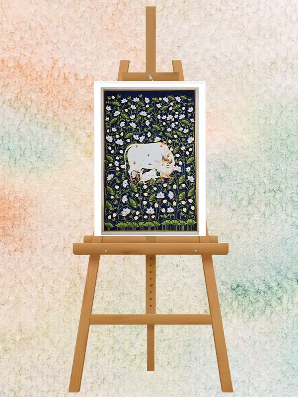 kamdhenu pichwai painting